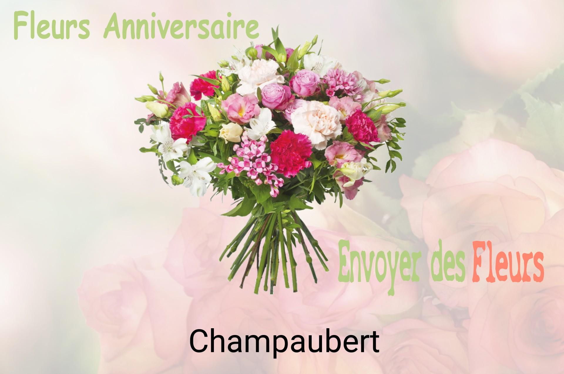 Bouquet de fleurs d’anniversaire livré à Champaubert